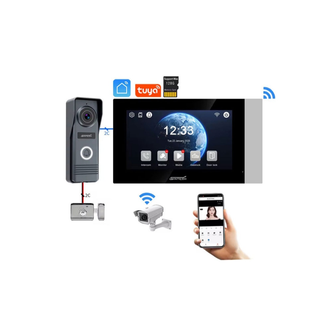 Smart IP Video Door Phone & Intercom(Tuya Wifi)