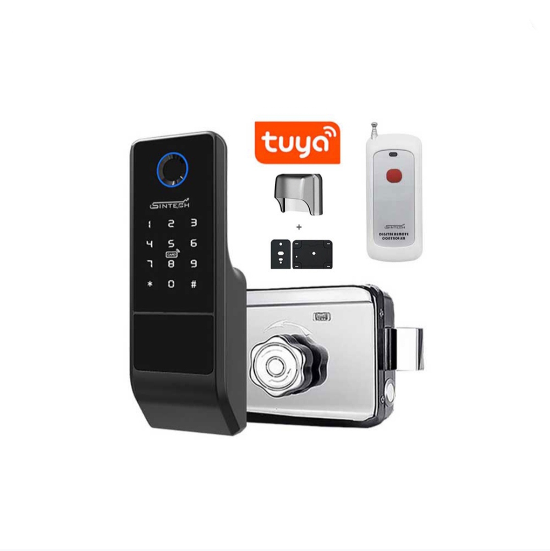 Tuya WiFi Smart RIM Lock (with Remote) (ST-501TR)