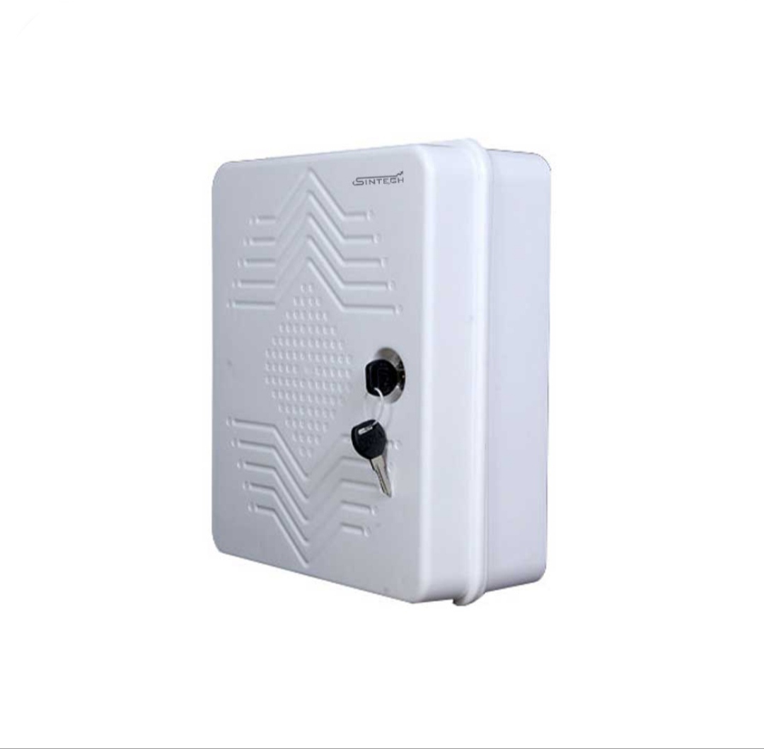 Indoor PVC POE & DVR Wall Mount Rack Box (with Free Power Extension)