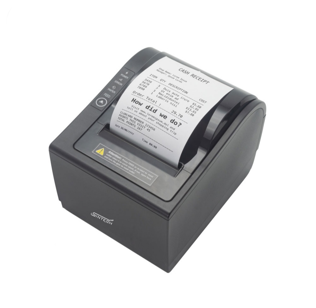 Thermal KOT Printer with Alarm (USB+LAN) (ST-705ULA)