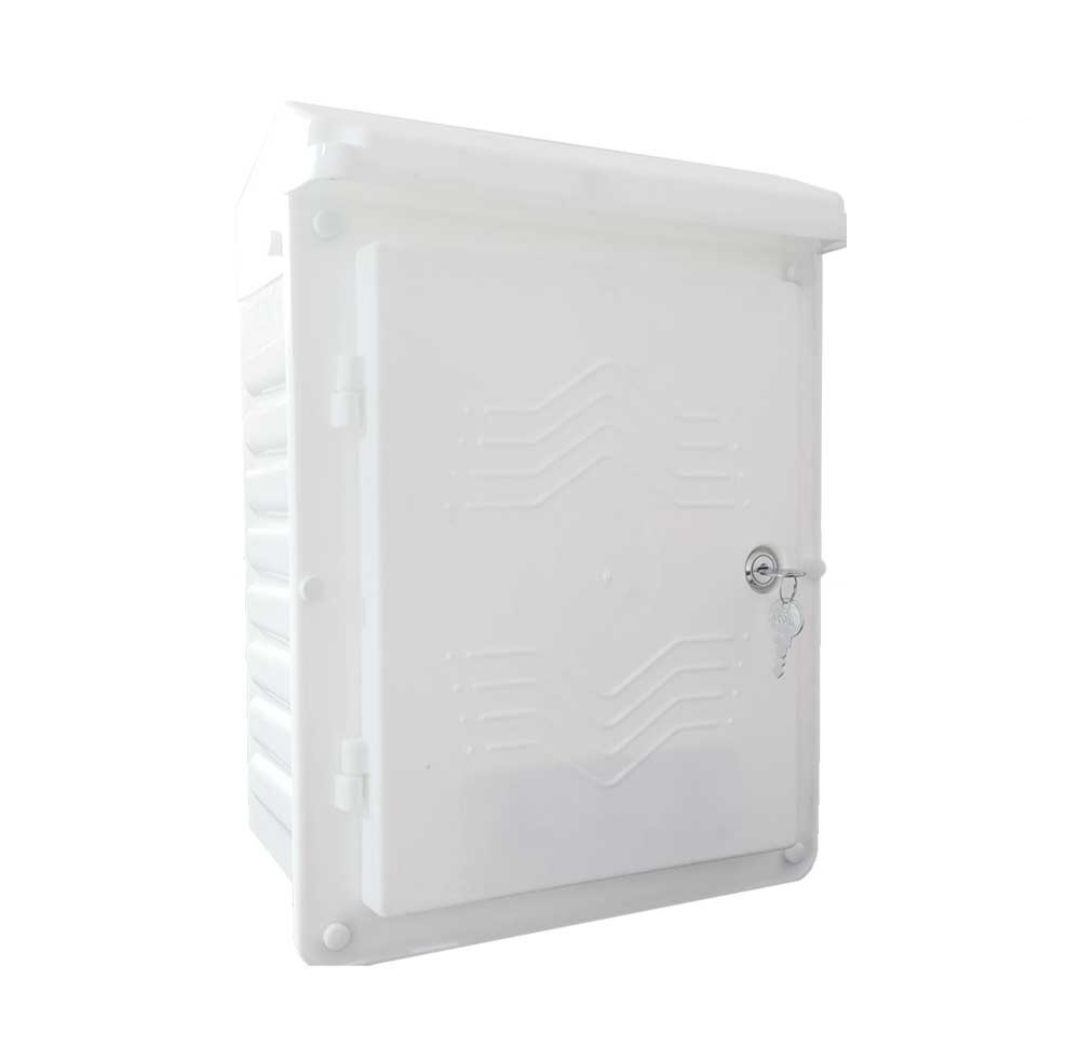 POE & DVR PVC Rack (Outdoor) (POE/DVR Rack)